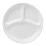 Corelle Winter Frost White 10.25" Divided Dinner Plate