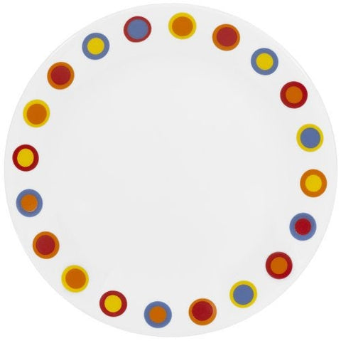 Corelle 8.5" Lunch Plate - Hot Dots