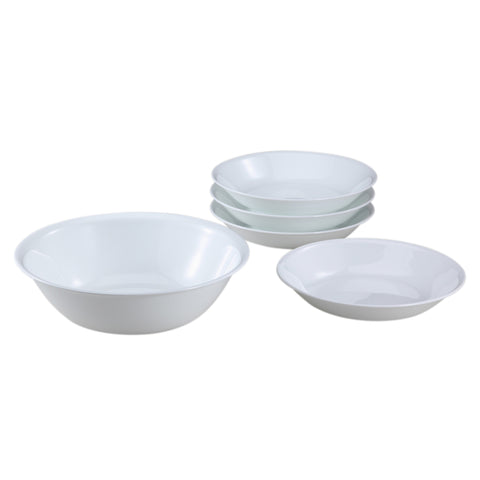 Corelle 5-piece Pasta Set - Winter Frost White